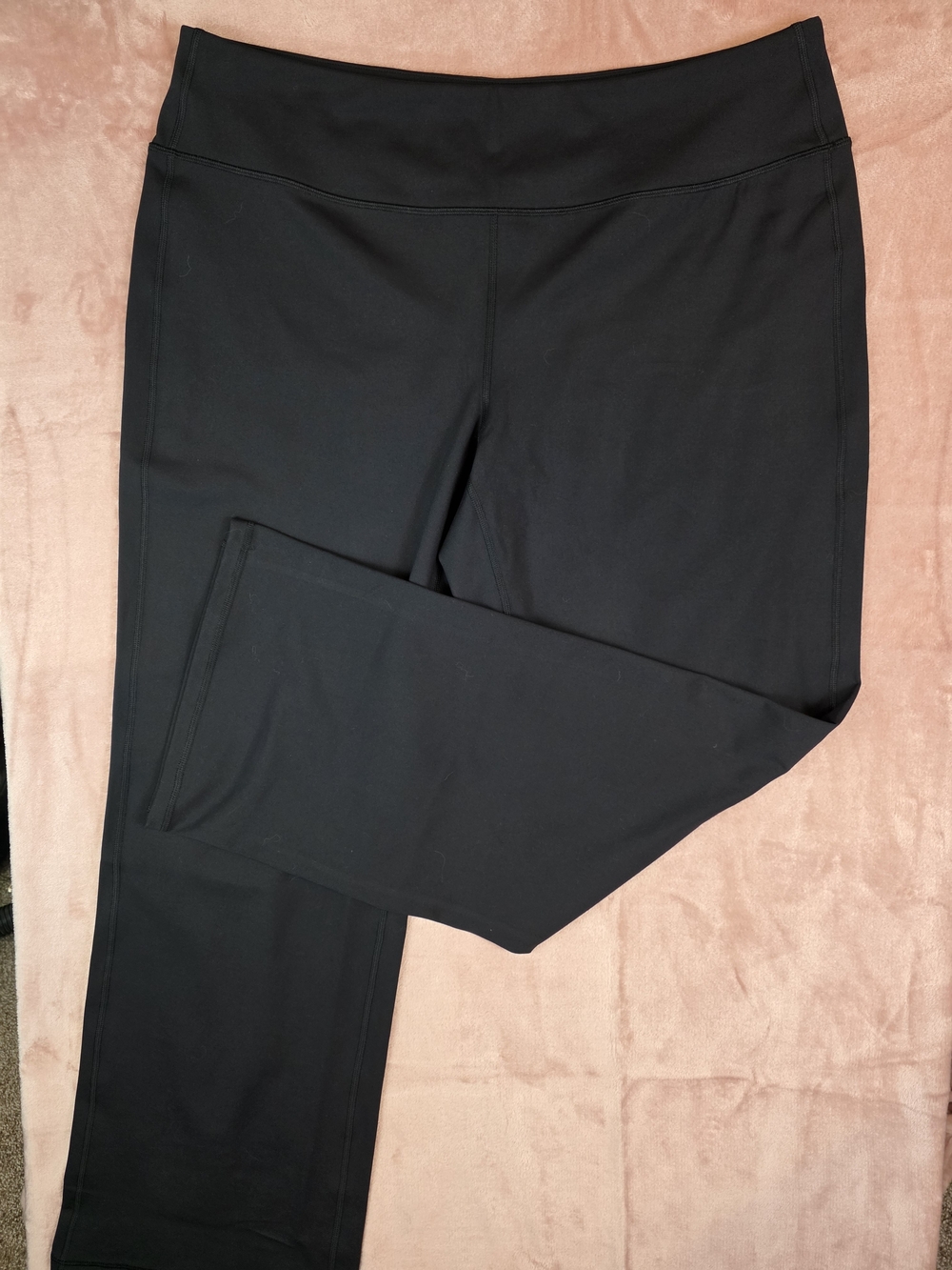 Tek Gear Women's Black Stretch Athletic Pants - Size 2X